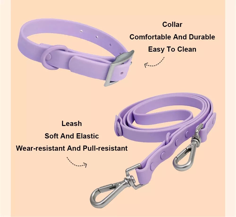 Waterproof Collar - Purple