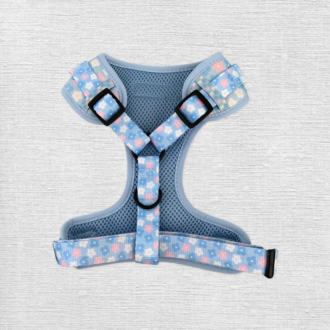 Flower Adjustable Dog Harness