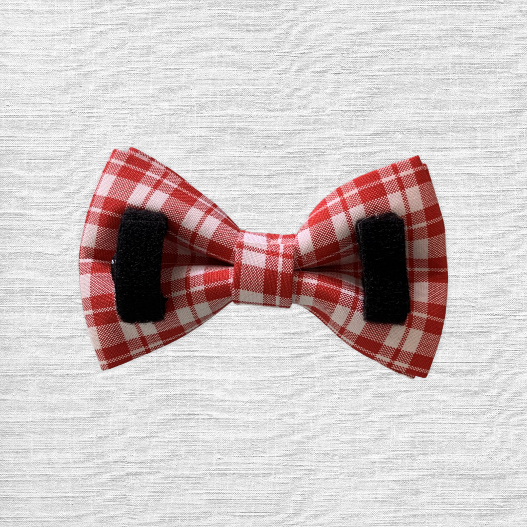 Red & White Bow