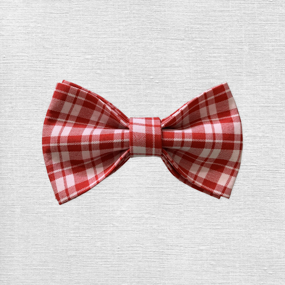 Red & White Bow